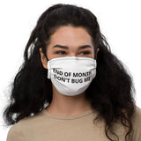 End of Month Premium face mask