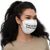 End of Month Premium face mask