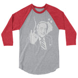 3/4 sleeve raglan shirt