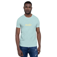 Mello Blue Ice - Yellow Short-Sleeve Unisex T-Shirt