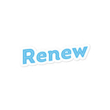 Renew Bubble-free stickers