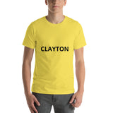 Clayton Short-Sleeve Unisex T-Shirt