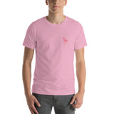 Flamingo Short-Sleeve Unisex T-Shirt