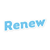 Renew Bubble-free stickers