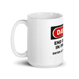 Caution Mug