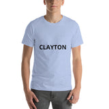 Clayton Short-Sleeve Unisex T-Shirt