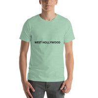 West Hollywood Short-Sleeve Unisex T-Shirt